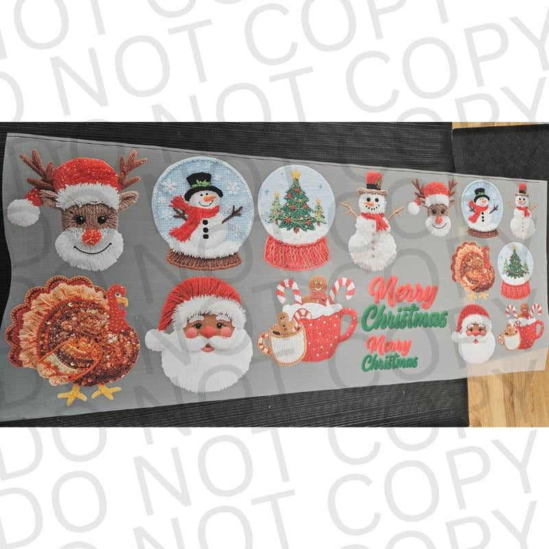 Limited Edition Christmas DTF Pre-Made 22x60 Gang Sheet T-Shirts, Hoodie, Sweatshirt | WearSparks.com