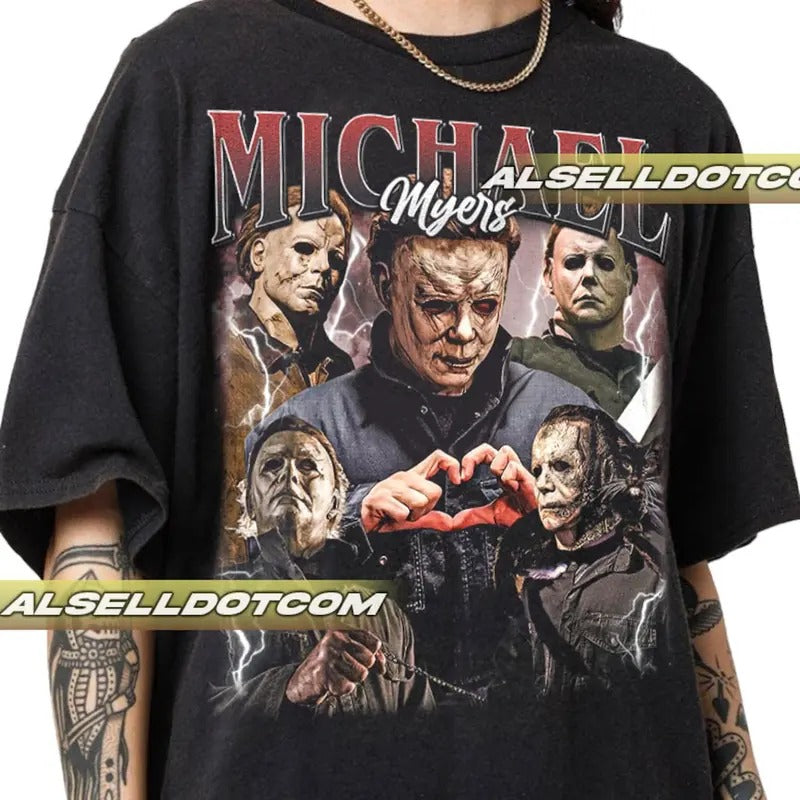 Limited Michael Myers Vintage Shirt Gift for Woman anda Man Hoodie, Sweatshirt | WearSparks.com