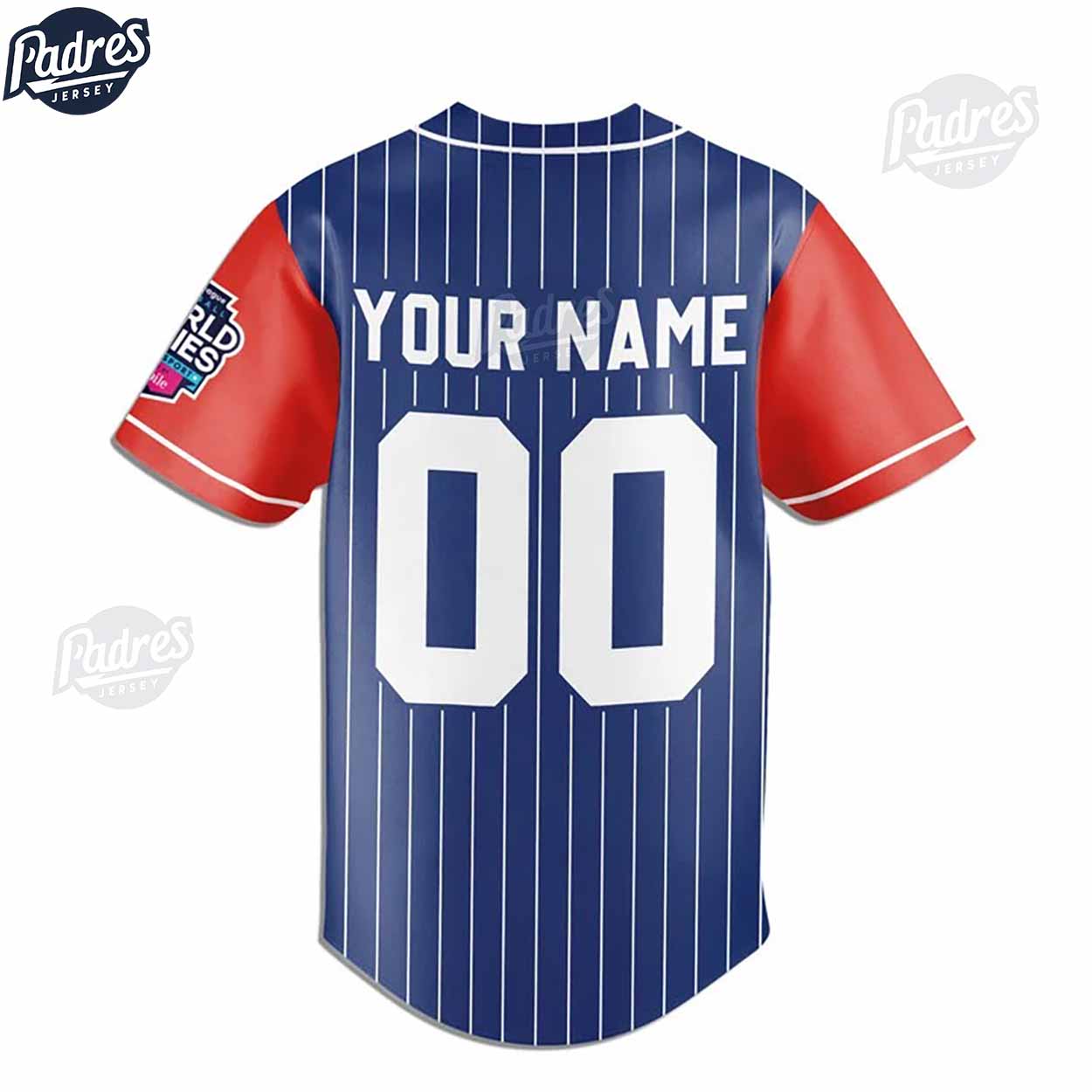 Little League Great Lakes Team Baseball Jersey - Padres Jersey Oasis: Elevate Your Baseball Style Game... (Image 2)