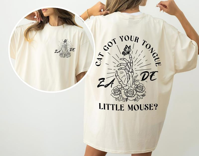 Little Mouse Haunting Adeline T-Shirt, Zade Meadows Sweatshirt, Dark Romance Merch, Smut Reader Gift, Book Lover Hoodie