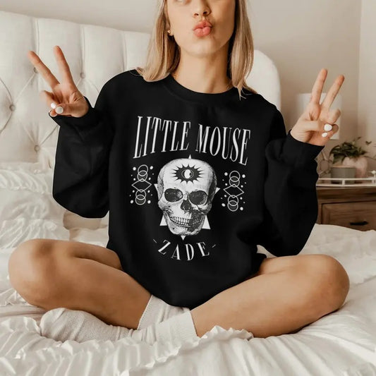 Little Mouse Zade Crewneck Haunting Adeline Inspired Sweatshirt, Dark Romance Merch Hoodie, Smut Reader Tee, Book Lover...