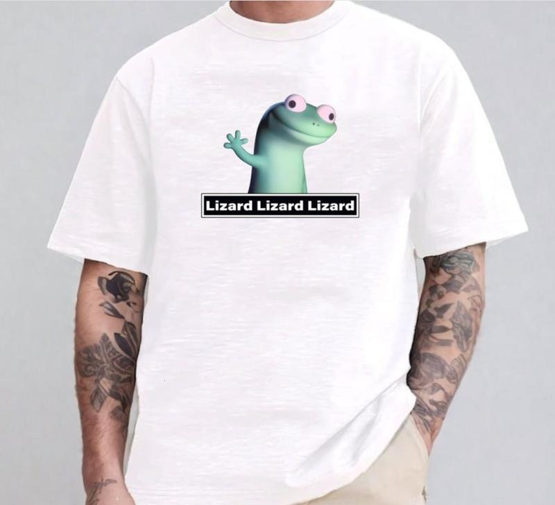 Lizard Lizard Lizard Shirt, Elio Lizard Meme Tee, Funny Weirdcore Y2K sweatshirt Aesthetic Gift Hoodie | WearSparks.com