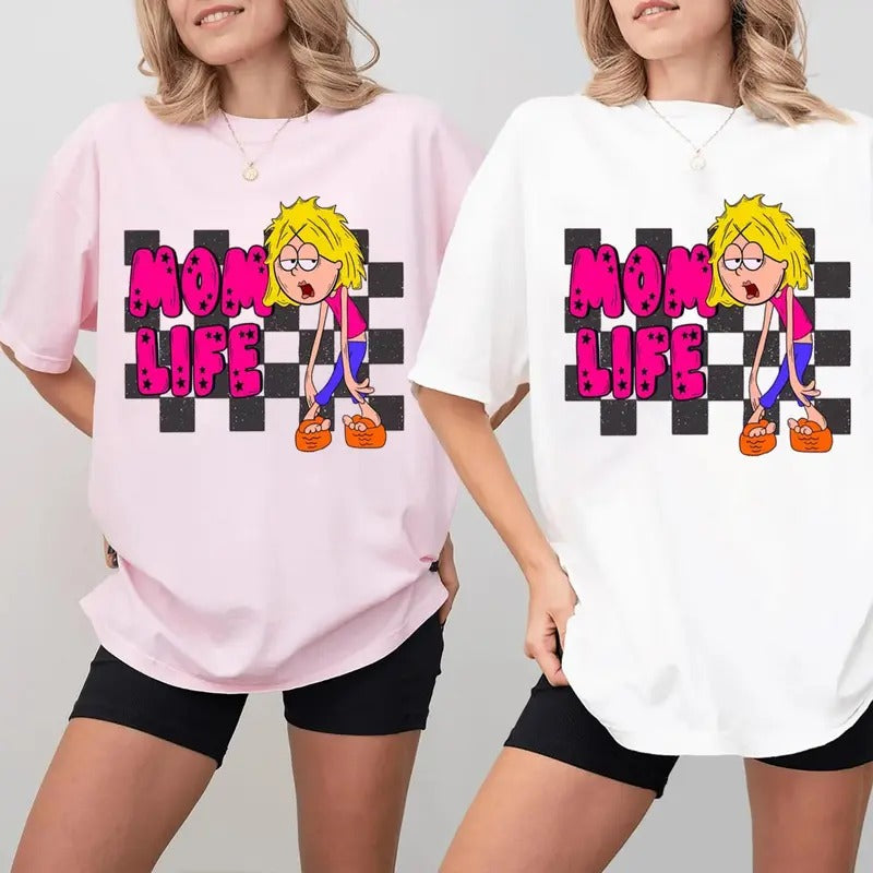 Lizzie McGuire Mom Life Sweatshirt, Retro Lizzie Tee Shirt, Funny Mom Shirt, Mom Life Tee, Gift For Mother's Day, Mama...