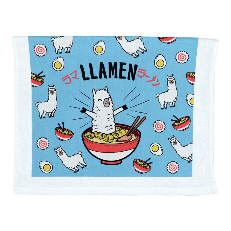Llamen Funny Delicious Ramen Llama Tea Towel Funny Dish Towels Soft Adsorbent Tea Towel T-Shirts, Hoodie, Sweatshirt