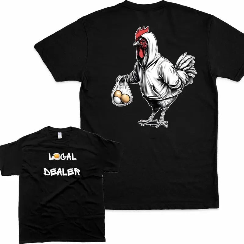 Local Dealer T-Shirt Fun Cartoon   Chicken Casual Hoodie, Sweatshirt | WearSparks.com