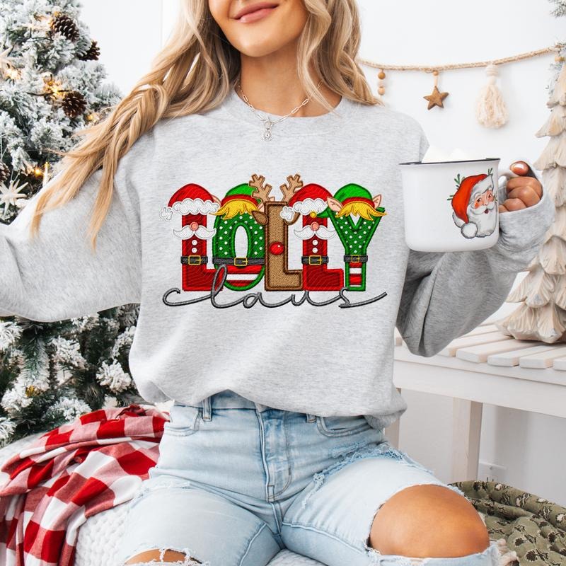 Lolly Claus Unisex Sweatshirt T-Shirts, Hoodie | WearSparks.com