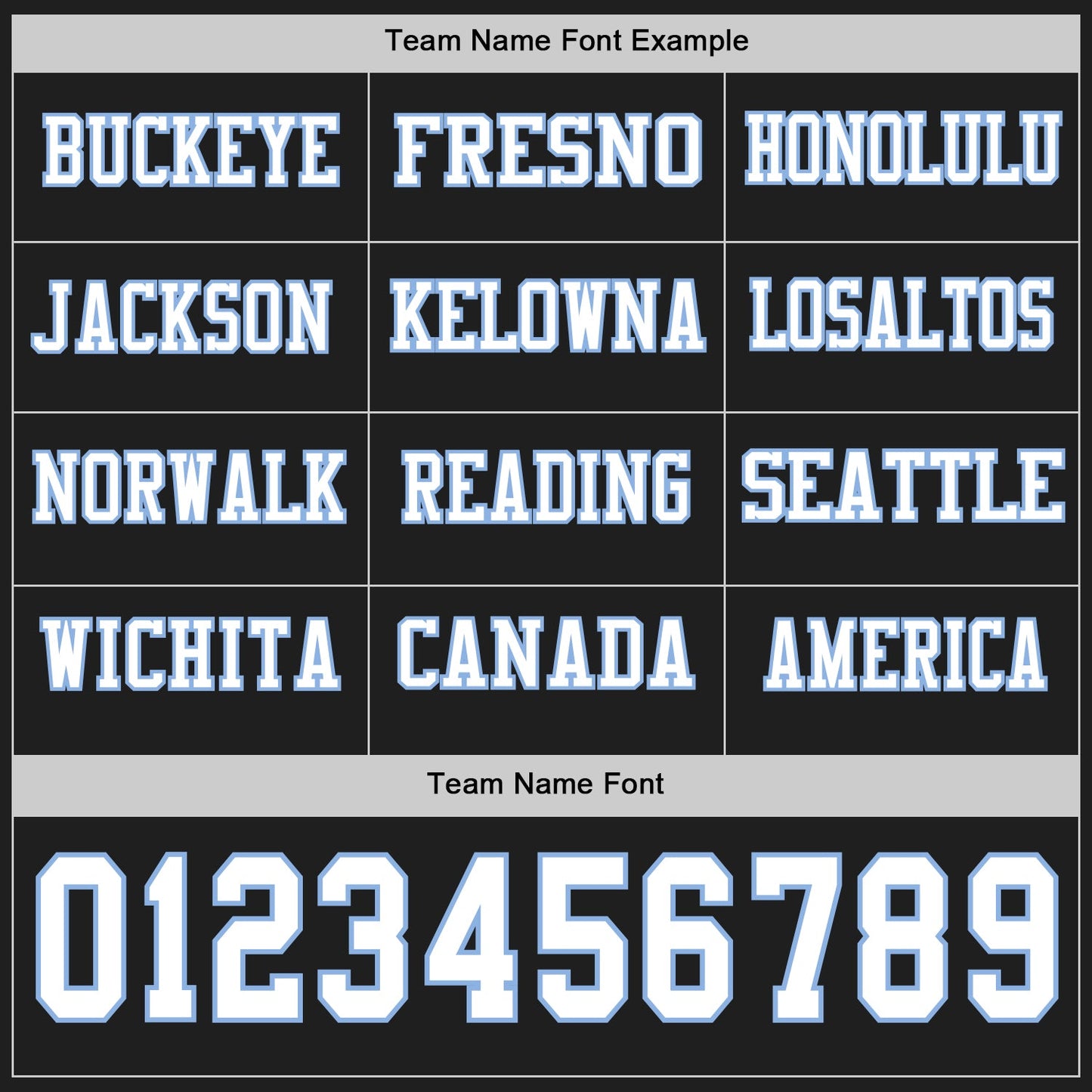 Custom Black White-Light Blue Long Sleeve Authentic Football Jersey T-Shirts, Hoodie, Sweatshirt | WearSparks.com (Image 3)