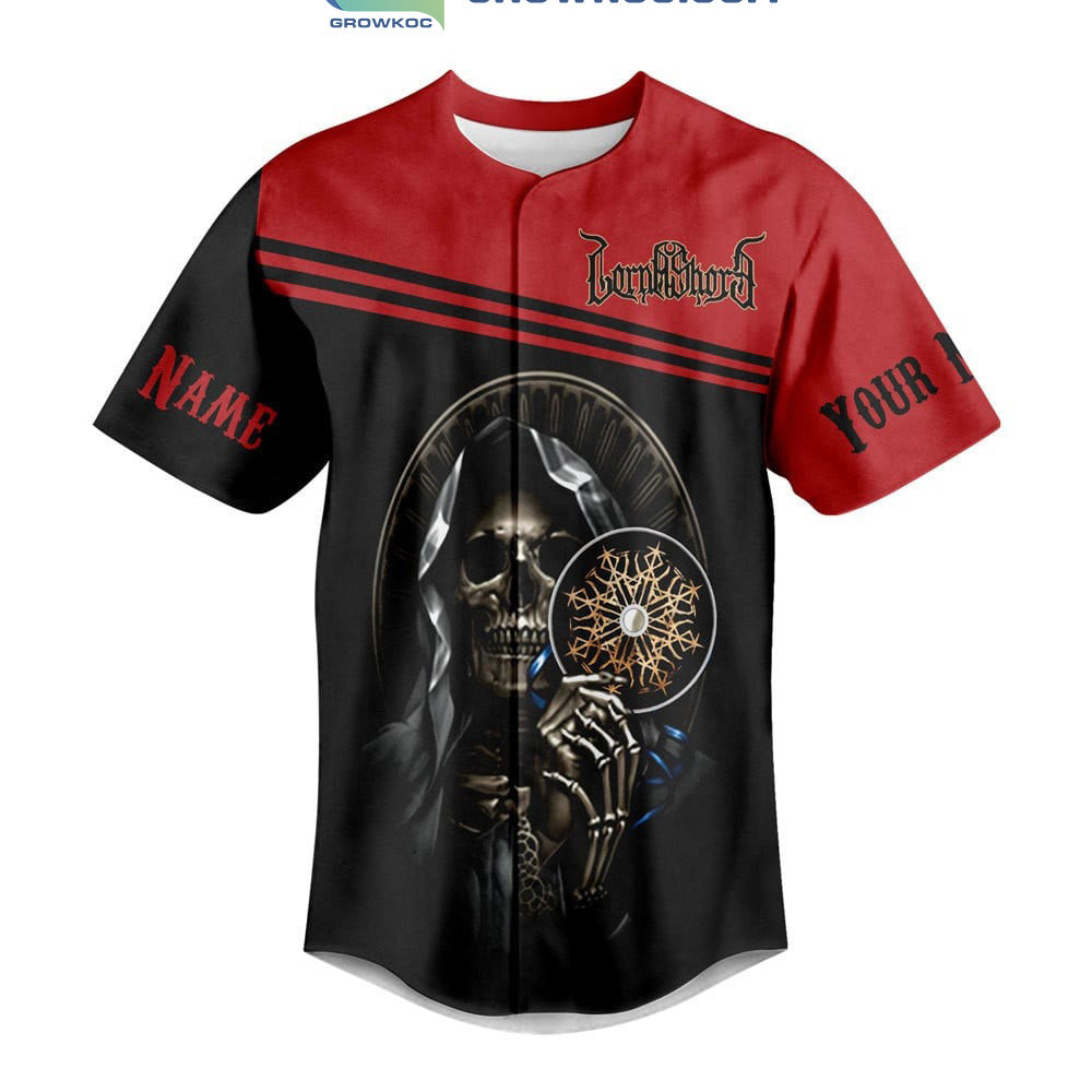 Lorna Shore A Blessing Of Life Cursed To Die Personalized Baseball Jersey
