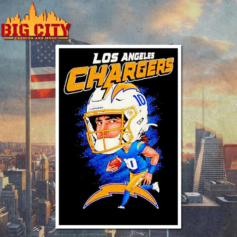 Los Angeles Chargers Justin Herbert caricature Shirt