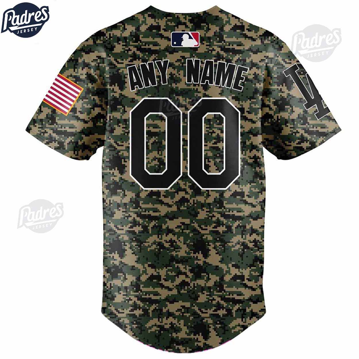Los Angeles Dodgers Baseball Jersey Outfit Veteran Day 2024 - Padres Jersey Oasis: Elevate Your Baseball Style... (Image 3)
