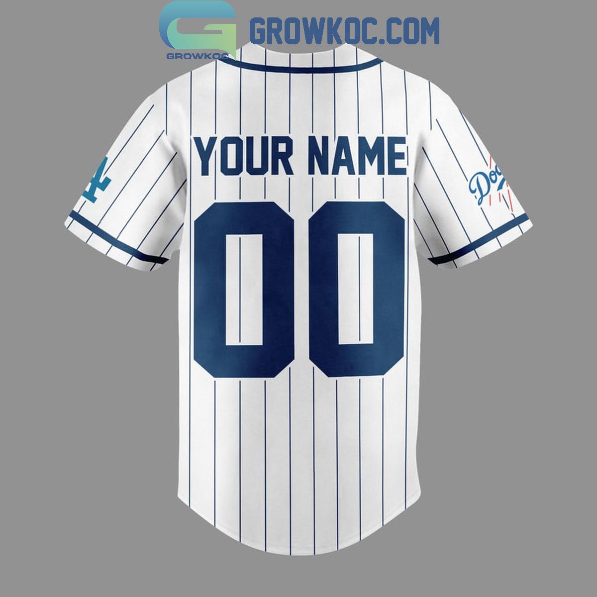 Los Angeles Dodgers Baseball Mama Personalized Baseball Jersey