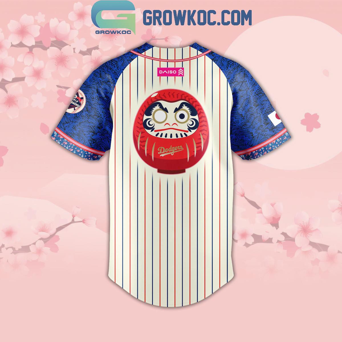Los Angeles Dodgers x Japanese Heritage Night Baseball Jersey
