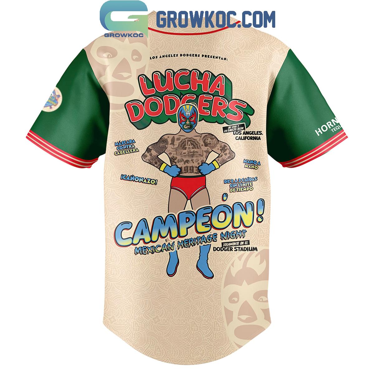 Los Angeles Dodgers x Mexican Heritage Night Baseball Jersey