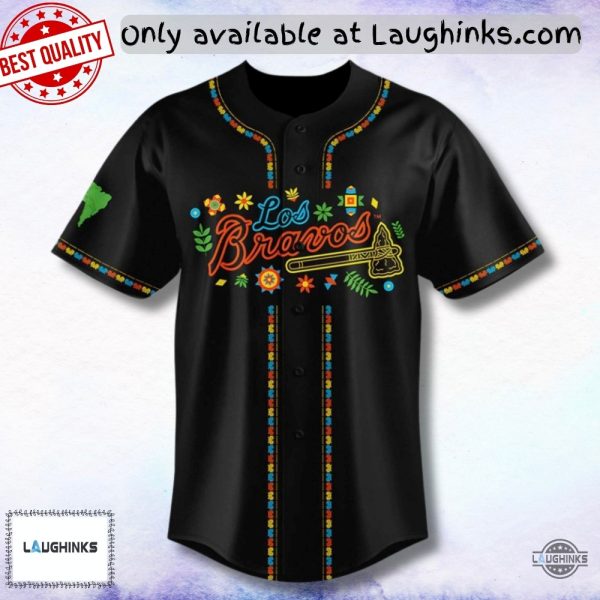 Los Bravos Night Braves Baseball Jersey Shirt Giveaway 23 September 2025