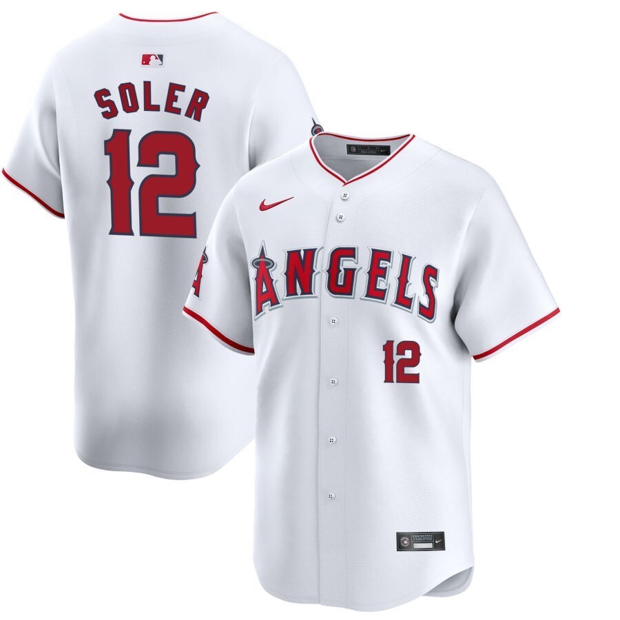 Los Angeles Angels #12 Jorge Soler Style 1