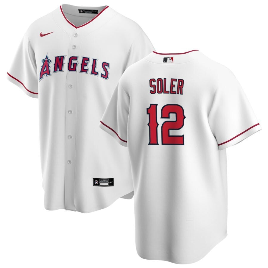 Los Angeles Angels #12 Jorge Soler Style 2