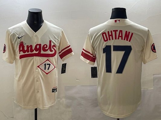 Los Angeles Angels #17 Shohei Ohtani Angels City Adult