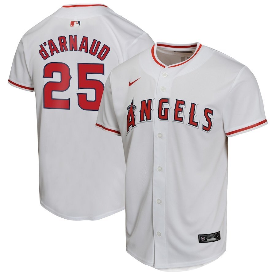 Los Angeles Angels #25 Travis d'Arnaud