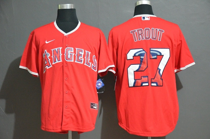 Los Angeles Angels #27 Mike Trout
