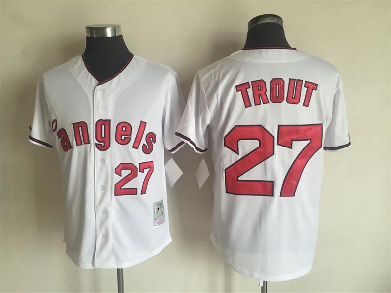 Los Angeles Angels #27 Mike Trout Style 2