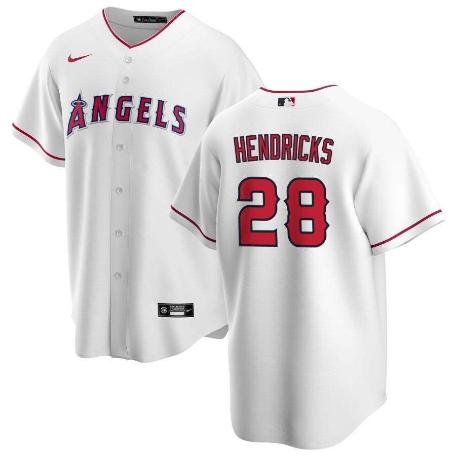 Los Angeles Angels #28 Kyle Hendricks Style 2