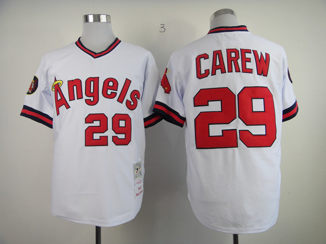 Los Angeles Angels #29 Angels 29# White Retro 1982 Year