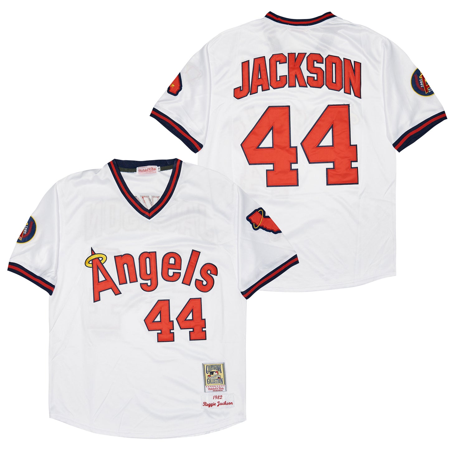 Los Angeles Angels #44 Reggie Jackson Style 2