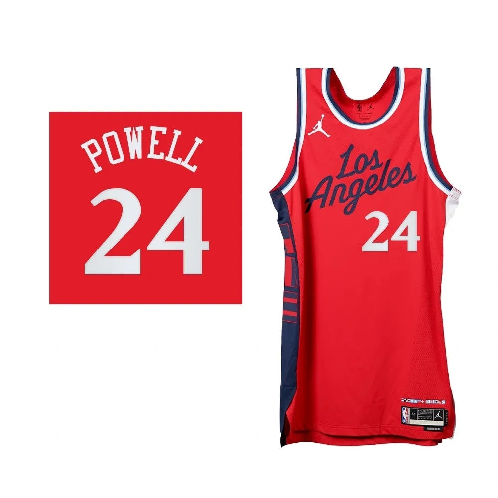 Los Angeles Clippers #24 Norman Powell 2024-25 Statement Edition Swingman Red