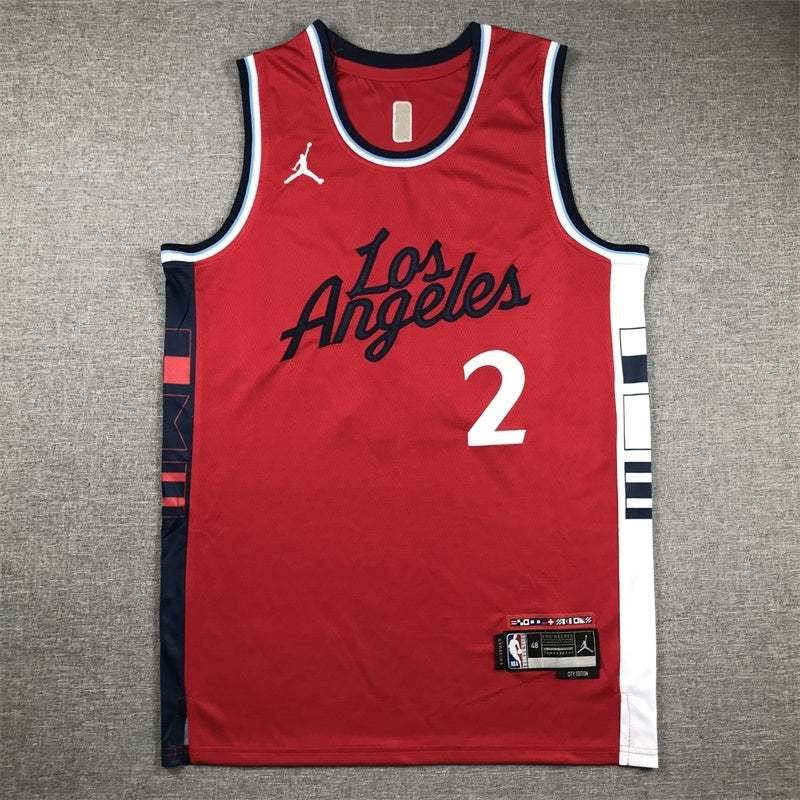 Los Angeles Clippers #2 Kawhi Leonard Clippers 2 Red s-xxl Style 2