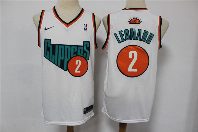 Los Angeles Clippers #2 Kawhi Leonard Clippers New White Edition Jersey