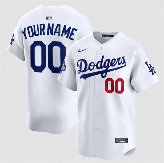 Los Angeles Dodgers Active Player Custom White 2025 World Series Champions Patch