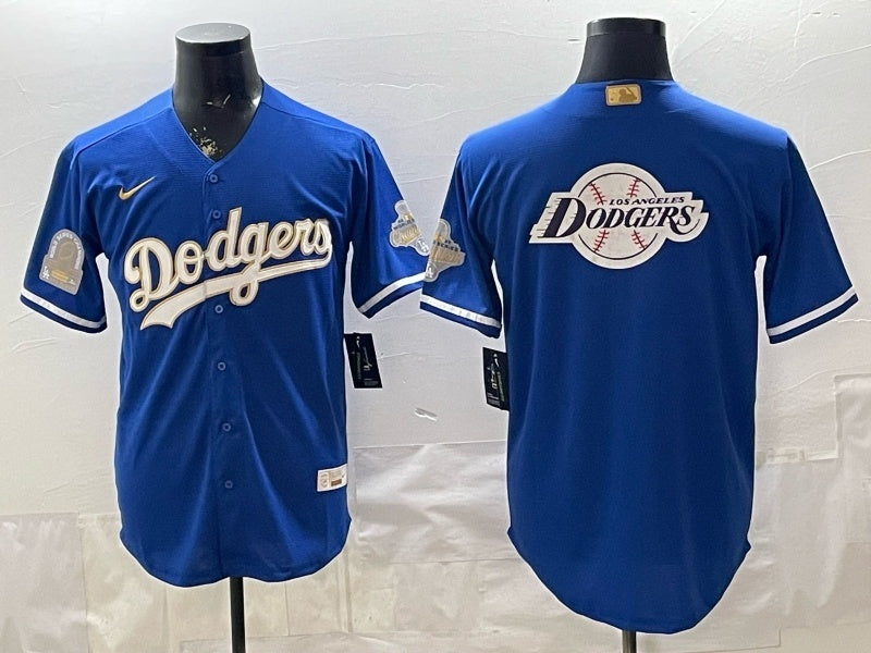 Los Angeles Dodgers Dodgers Blue Gold V2 Style 3