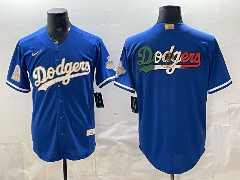 Los Angeles Dodgers Dodgers Blue Gold V2 Style 7