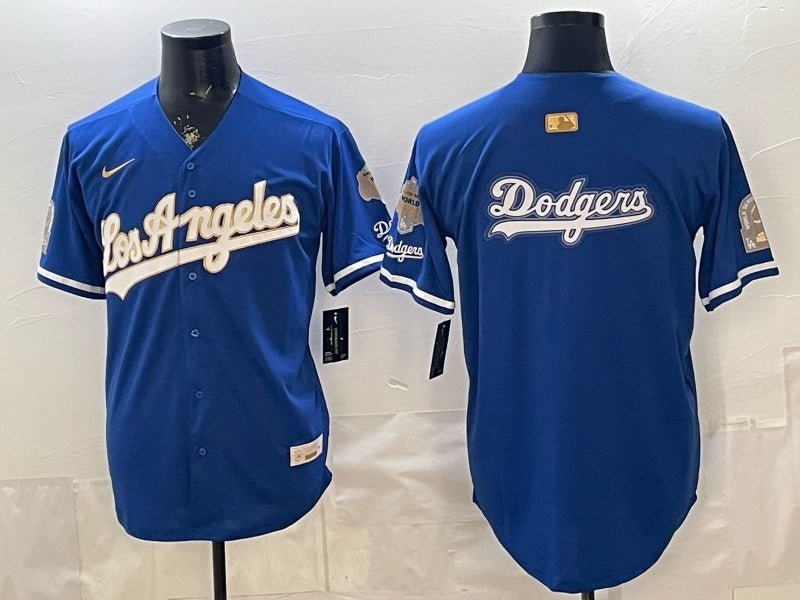 Los Angeles Dodgers Dodgers Gold Text English Style 3
