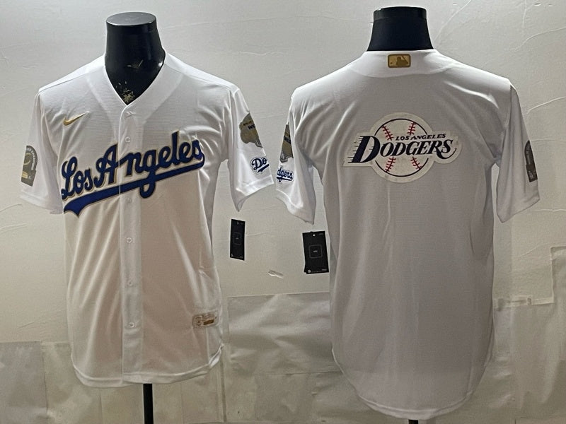Los Angeles Dodgers Dodgers Gold Text English Style 6