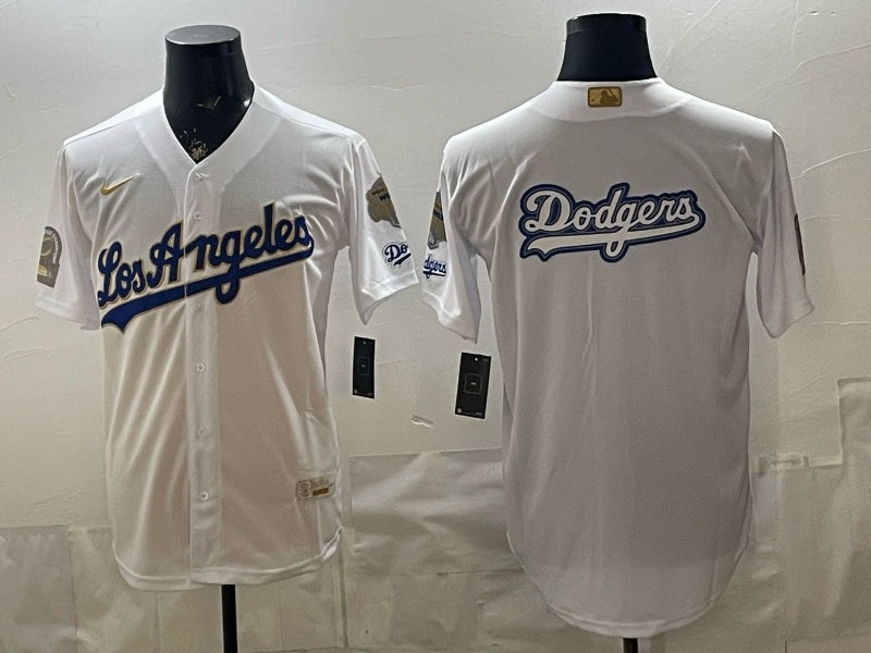 Los Angeles Dodgers Dodgers Gold Text English Style 7