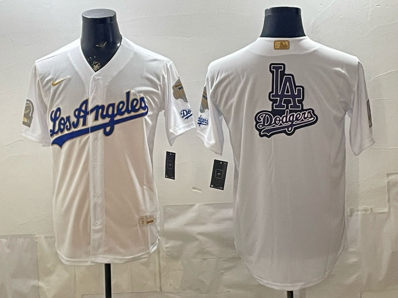 Los Angeles Dodgers Dodgers Gold Text English Style 9