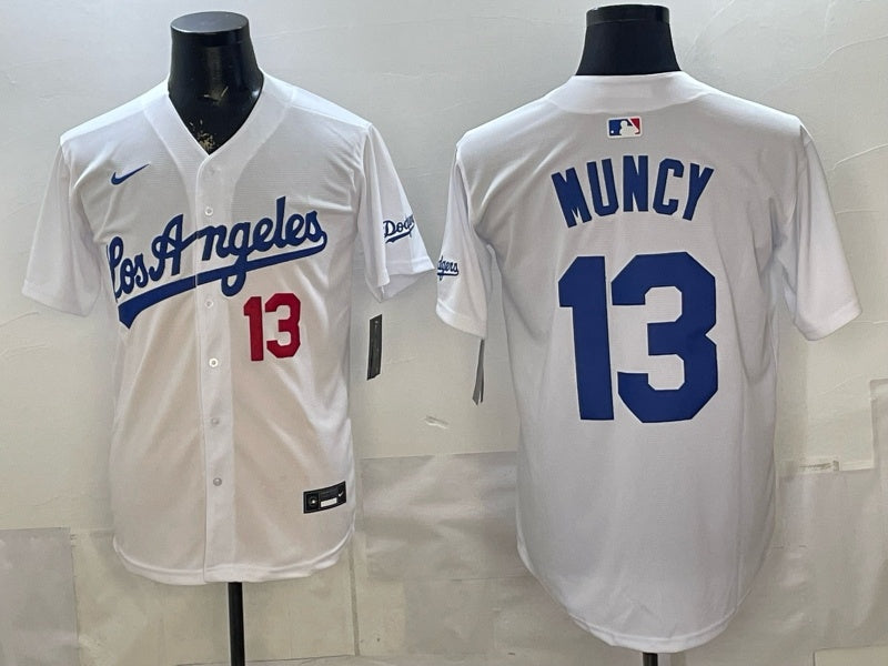 Los Angeles Dodgers #13 Max Muncy Dodgers English Version V2