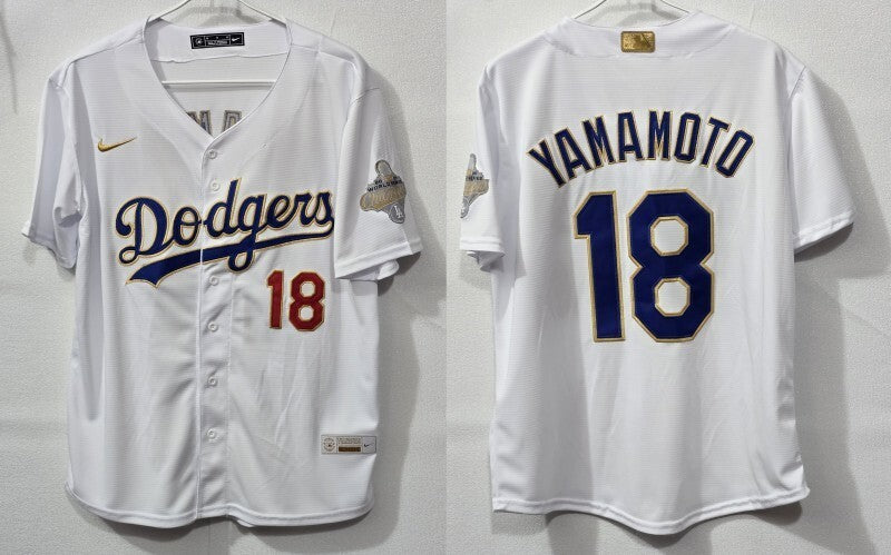 Los Angeles Dodgers #18 Yoshinobu Yamamoto