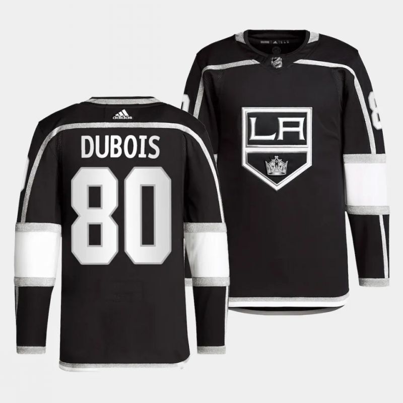 Los Angeles Kings #80 pierre-luc dubois home primegreen authentic pro black jersey