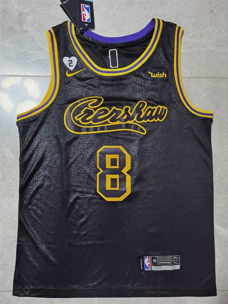 Los Angeles Lakers 8# Kobe City Edition Collaboration Jersey Style 3