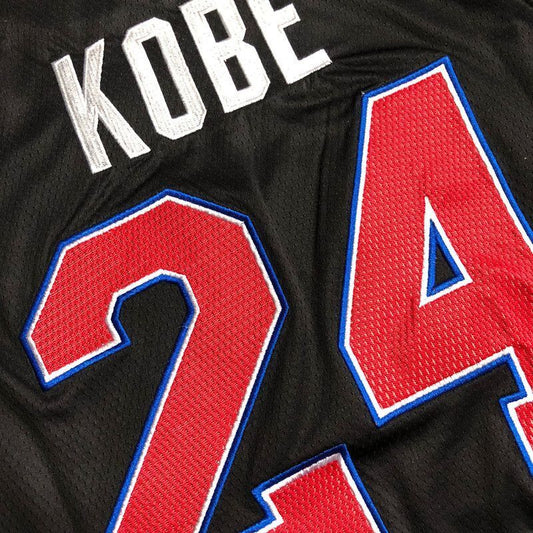 Los Angeles Lakers #24 Kobe Bryant Kobe 24 # 15 All-Star Black xs-xxl Style 5