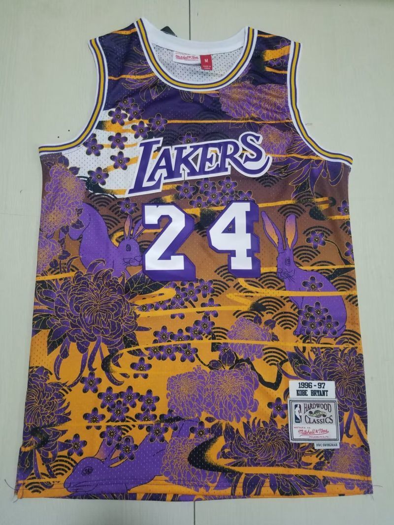 Los Angeles Lakers #24 Kobe Bryant Lakers 24 Limited s-xxl Style 2