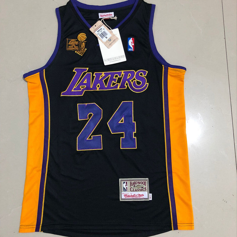 Los Angeles Lakers #24 Kobe Bryant Lakers 24 # Black Logo XS-XXL Style 2