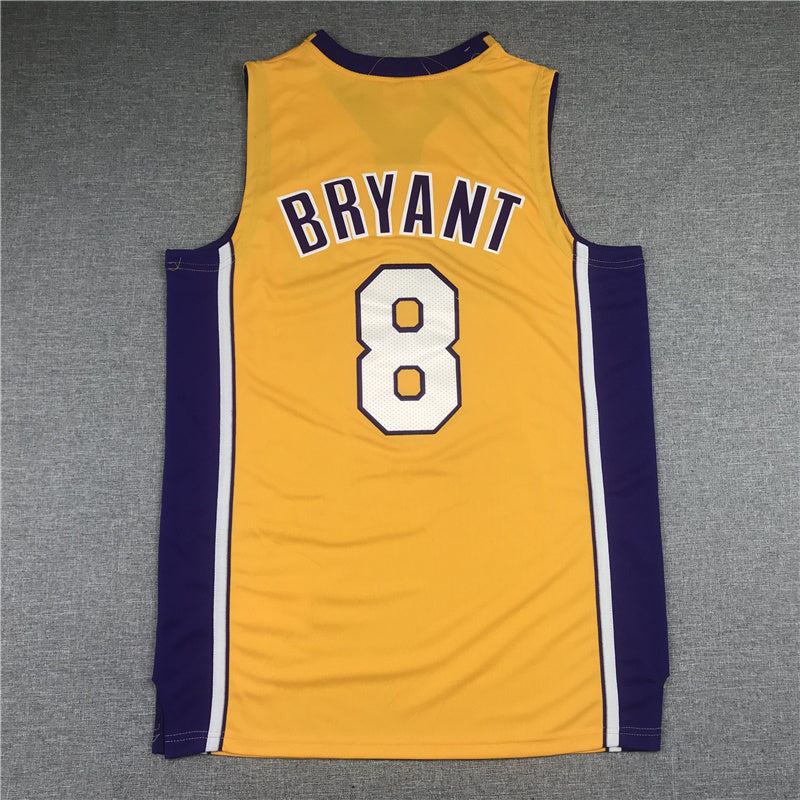 Los Angeles Lakers #8 kobe Bryant Lakers 8 Edition 2000-01 Yellow Style 1