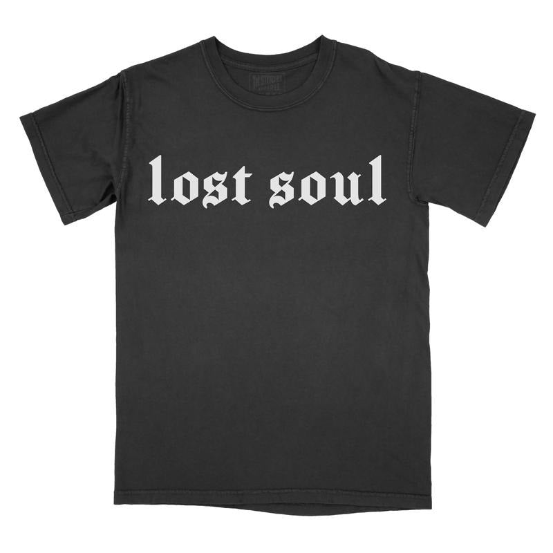 Lost Soul - Comfort Colors Tee PRINTED FONT Hoodie, Sweatshirt | WearSparks.com