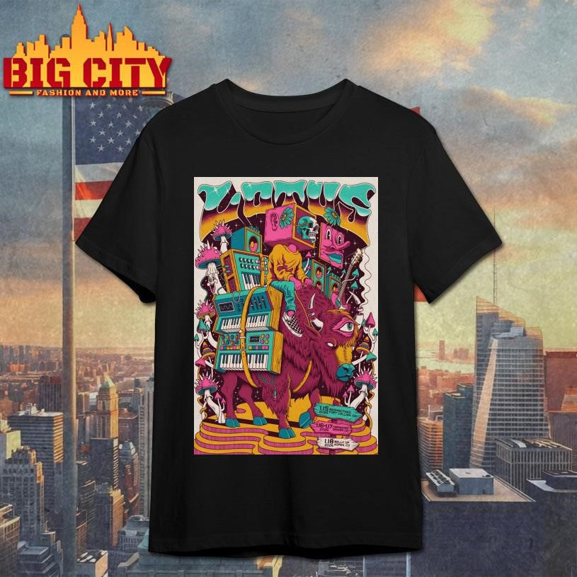 Lotus Jan 18 2026 Belly Up Aspen CO Poster shirt