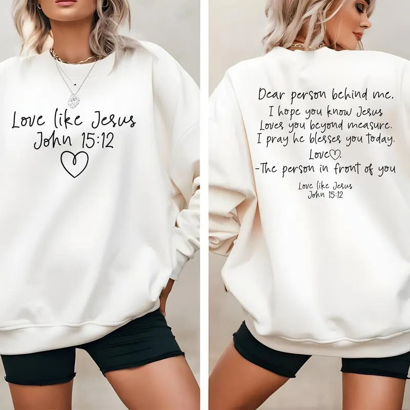 Love Like Jesus Shirt Jhon 1512 Shirt Valentines Christian Shirt Religious Shirt Religious Valentine Gift Shirt Love Like...
