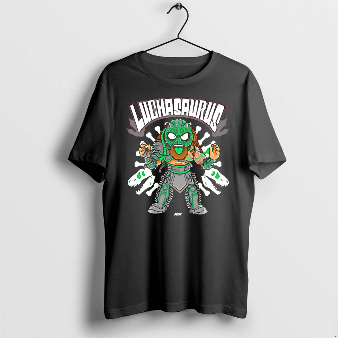 Luchasaurus Back From Extinction Caricature Tshirts Sweater