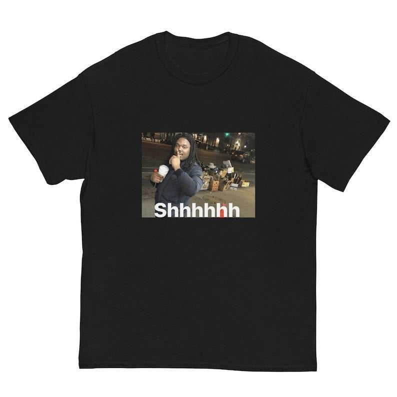 Lucki SHHHH Meme Graphic T-shirt ,Shhhhh Slayworld, Opium, Twizzy Rich, KanKan Shirt Lucki Fan shirt, Good gift for him...